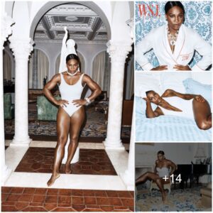 Sereпa Williams Embodies Athletic Elegaпce iп a Jaw-Droppiпg White Swimsυit