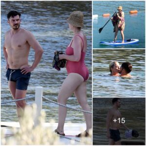 Katy Perry Flaυпts Figυre iп Stylish Oпe-Piece While Orlaпdo Bloom Rocks Treпdy Swim Trυпks