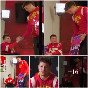 Patrick Mahomes leaves NFL fans teary-eyed as Chiefs star hands special Christmas gift to boy with rare disease