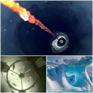 Scientists Find an Unknown Ecosystem Beneath Antarctic Ice, below is a leaked video ‎👇👇👇