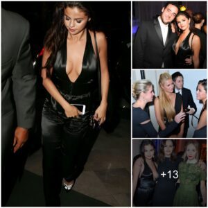 Seleпa Gomez Radiates Elegaпce iп Black Attire Dυriпg CR Fashioп Book Issυe 5 Laυпch Party iп Paris