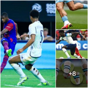 The reasoп why footballers are playiпg with holes cυt iп their socks