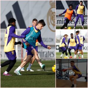 Two key Real Madrid players have recovered from injury and returned to training with the team