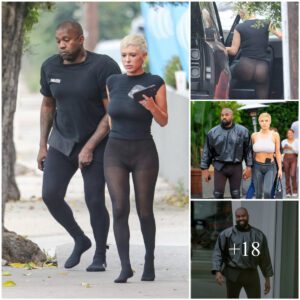 KANYE West’s Wife Bianca Censori Has Stunned Fans, Showing Off Her Butt In Sheer Stockings While Grabbing Lunch In Los Angeles.