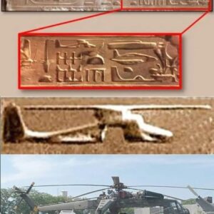 Decoding the Enigma: Egyptian Hieroglyphs Hint at Time Travel as Enthusiasts Spot ‘Helicopter and Plane