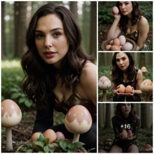 Exploring the Whimsical Realm of Vibrant Fungi: Gal Gadot's Magical Adventure