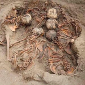 Archaeological Revelation: Ancient Peruvian Burial Site Unearths Chilling Circle of Five Young Girls in 450-Year-Old Sacrificial Ritual