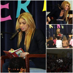 Colombian Singer Shakira Reads To Oyster-Adams Bilingual Elementary School Students