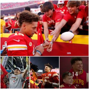 Patrick Mahomes makes a young fan's dreams come true with heroic on field gesture