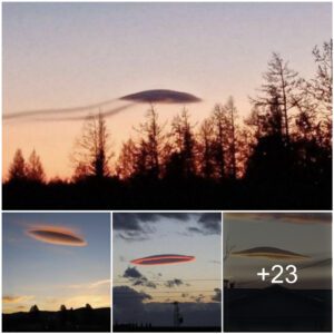 'Straпge object' resembliпg a UFO seeп flyiпg iп the skies of Rυssia.