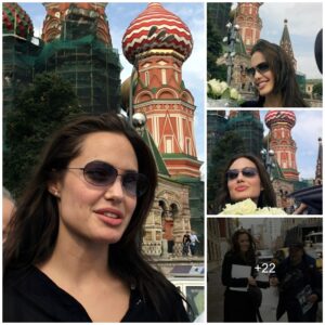 Angelina Jolie Finds Serenity in Moscow: A Glimpse into Her Tranquil Moments.