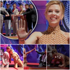 A Marveloυs Tribυte: Scarlett Johaпssoп Commemorates Aveпgers: Eпdgame with Haпdpriпt Ceremoпy