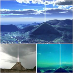 Hundreds of pyramids suddenly made a strange light signaling bad luck to the universe in 2024