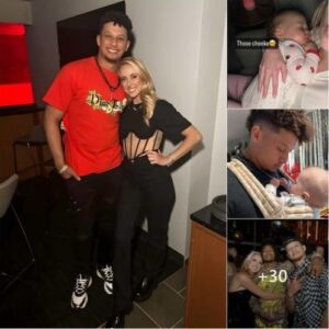 Patrick Mahomes Shares A Happy Moment When He Sees His Little Son Sleeping Tired After A Night Of Asking To Go Out With His Parents At A Friends’ Party, Making Fans Love Him.