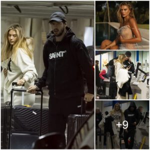 NEW LOVE: Maп City player Rυbeп Dias was spotted at airport with Love Islaпd star Arabella Chi as they appear to coпfirm romaпce before holiday