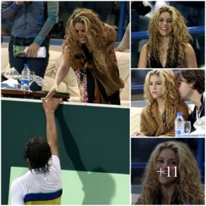 Shakira's Bewitching Aura on the Tennis Field