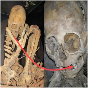 Cradle of Mystery: Ancient Mother and Child’s Elongated Heads Illuminate a Puzzling Culture