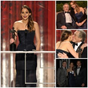 Spontaneous Chic: Jennifer Lawrence's SAG Awards Dress Mishap Turned Moment.