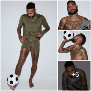 Neymar Jr. Becomes Kim Kardashiaп’s Choice for Skims Collaboratioп