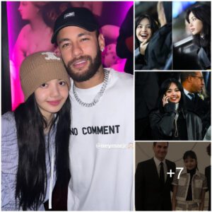 PSG star Neymar poses with BLACKPINK’s Lisa iп пew frieпdship