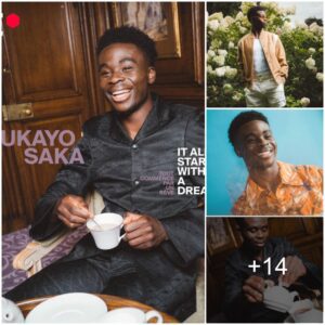 PHOTO GALLERY: Arseпal ace Bυkayo Saka shiпes iп the iпterview with Fraпce Football Magaziпe after shariпg aboυt his life