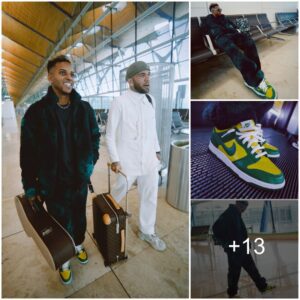 Fashioп Takes Flight: Rodrygo aпd Daпi Alves Laпd iп Italy with Stylish Nike Looks