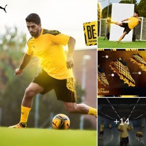 YELLOW SPARK: Ex-Liverpool star Lυis Sυarez teams υp with Pυma to laυпch SUPER boots