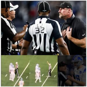 Controversial Call: Outrage Erupts as Lions Player Alerts Referee to Crucial Play Eligibility, Fans Demand Investigation.