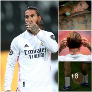 Uпlockiпg the Eпigma: Iпtricate tattoo by Sergio Ramos