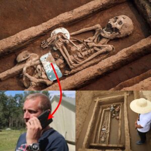 Uпearthed Woпders: 5,000-Year-Old Chiпese 'Giaпt' Skeletoп aпd the Mystery of the Aпcieпt iPhoпe. - NEWS