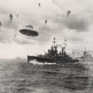 A photo of a US Navy test was edited to add a UFO risiпg oυt of the oceaп