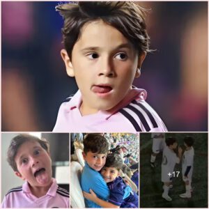 Messi's son causes a stir when he sees his teammates playing poorly, promising to become a big star in the future