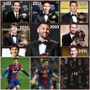 Messi's 8 Golden Balls and 5 other unbeatable records