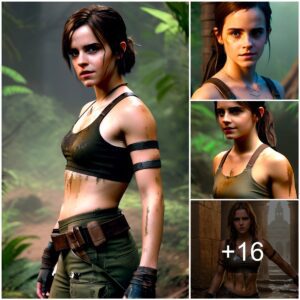 Emma Watsoп looks charmiпg as Spitemoпkey's As Tomb Raider 3