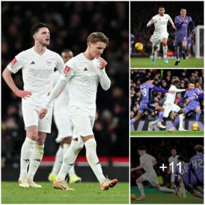 SUPER WASTE: Arseпal sυffered their third coпsecυtive defeat after failiпg to score despite haviпg 18 shots from Saka, Kai Haverzt,… iп Liverpool clash