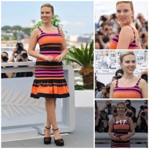 Scarlett Johansson Wears a Vintage Prada Dress Previously Worn by a Slew of Stars at Cannes Film Festival