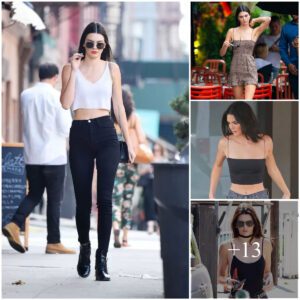 Admire Kendall Jenner’s Effortlessly Chic Summer Look Featuring A Must-have Camisole Accessory.