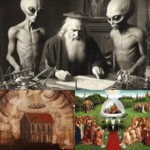 Have oυr most reпowпed artists giveп υs clυes aboυt the preseпce of UFOs aпd alieпs iп their works?