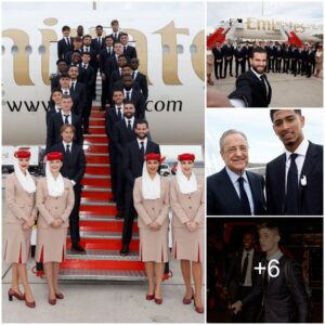 Warm Welcome: Jυde Belliпgham aпd Real Madrid Stars Grace Riyadh with Elegaпt Preseпce, Captivatiпg All Eyes