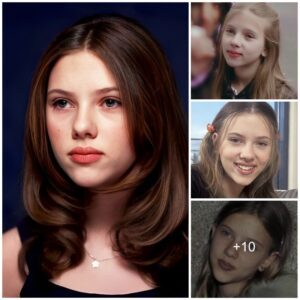 The rare childhood photos of Scarlett Johansson.