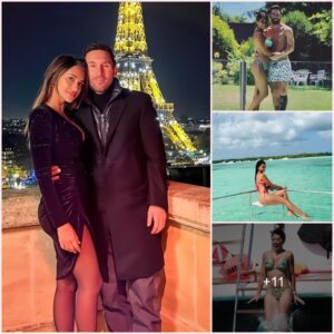 In the cold winter air, Messi suddenly showed off "hot" photos with his beloved wife