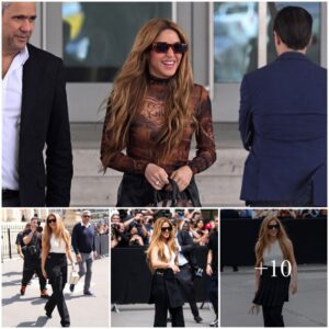 Stepping into a new style era! Shakira embraces the edgy, avantgarde vibe as she becomes a Rick Owens girl. Fashion transformation at its finest.