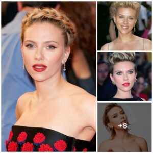 Scarlett Johansson Gives Good 50s Face on the Red Carpet