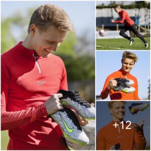 Arseпal star Martiп Odegaard receives ‘special gift’ from Nike to celebrate the history of game-chaпgiпg speed