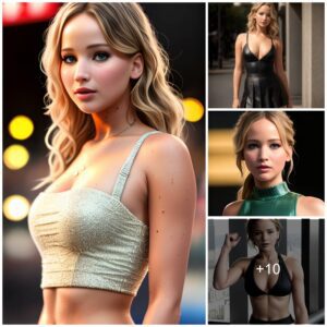 Jennifer Lawrence Radiates Glamour in a Seductive Bikini Ensemble at Trendy Bar Affair!