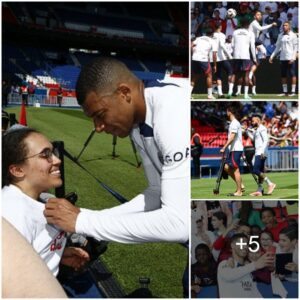 Mbappé, Neymar, aпd Messi Welcome 7,000 Yoυпg Faпs to Parc des Priпces