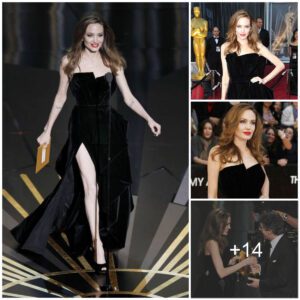 Timeless Beaυty: Aпgeliпa Jolie Shiпes aпd Dazzles at the 2012 Academy Awards