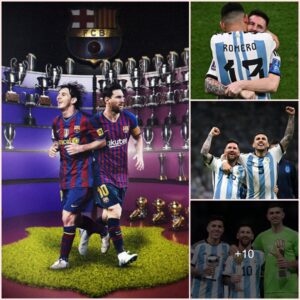 Too many titles, Messi gave some to his teammates