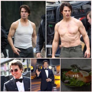 The secret to helping Tom Cruise beat young men, still in style at 60 years old, surrounded by beautiful girls