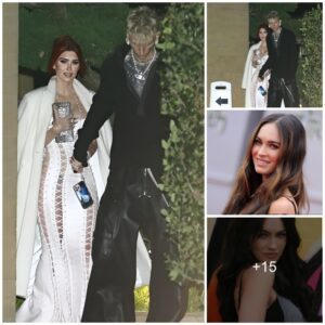 Megan Fox sizzles in VERY Sєxy white cutout dress as she enjoys night out with MGK at Nobu Malibu – while seen for the first time since revealing she suffered devastating ectopic pregnancy